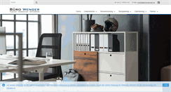 Desktop Screenshot of buerowenger-gmbh.de